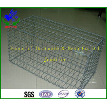 2m X 1m X 1m Galvanizado Soldado Gabion Stone Basket (HPZS6001)